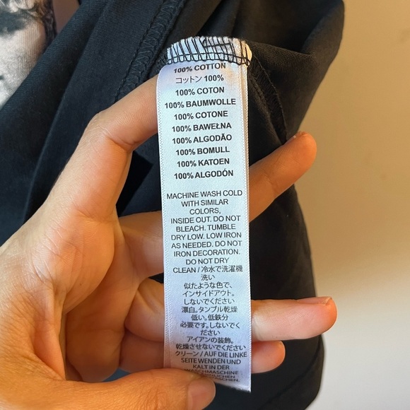 Taylor Swift The Eras Tour Concert Tee Merch Black Tee Medium - Picture 4 of 9